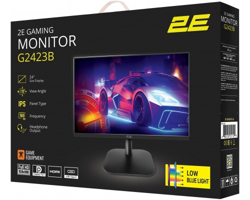 Игровой монитор 2E Gaming 23,8 дюймов, FHD, 165 Гц, G2423B Black