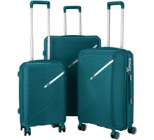 Набор пластиковых чемоданов 2E, SIGMA