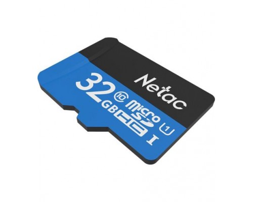 Карта памяти Netac microSD  32GB C10 UHS-I R80MB/s + SD