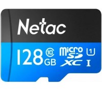 Карта памяти Netac microSD 128GB C10 UHS-I R80MB/s + SD