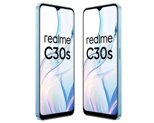 Смартфон realme C30s MOBILE PHONE RMX3690 StripeBlue (64GB 3GB)