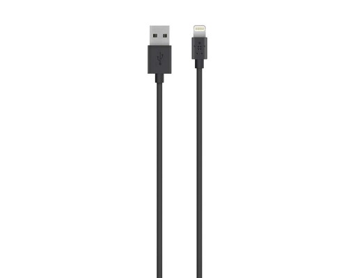 Кабель Belkin USB 2.0 Lightning charge/sync cable 2м, Black