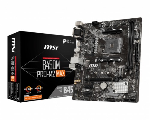 Материнская плата MSI B450M PRO-M2 MAX