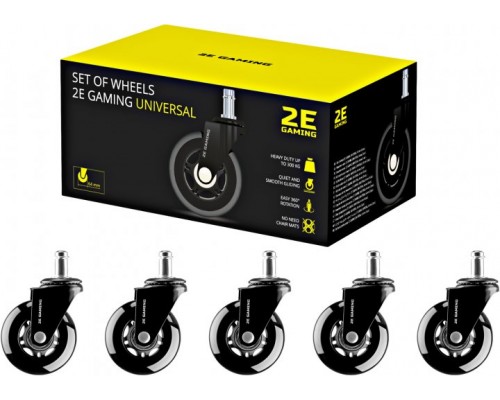 Комплект колес для офисного кресла 2E Gaming 2E GAMING UNIVERSAL