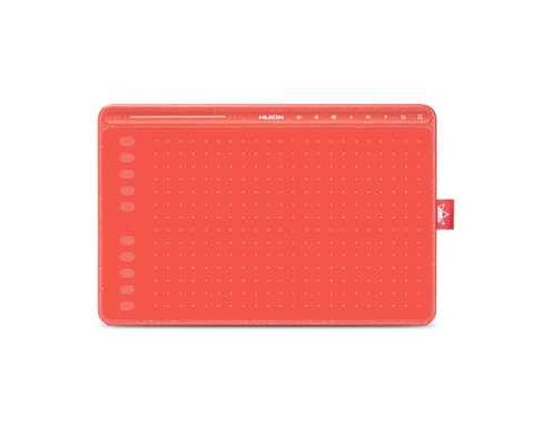 Графический планшет HS611 Coral Red