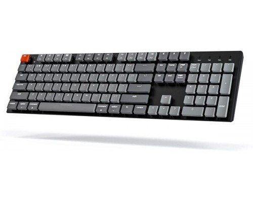 Клавиатура механическая Keychron K1 | 104 keys | White LED | Wireless | Black