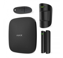 Комплект радиоканальной охранной сигнализации Ajax StarterKit Black