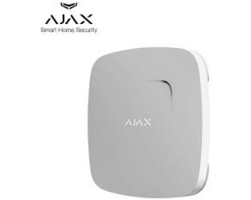 Беспроводной датчик дыма с сенсором температуры AJAX FireProtect White EU