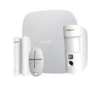 Комплект охранной сигнализации Ajax StarterKit Cam Plus White