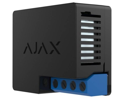 Радиоконтроллер для управления бытовыми приборами AJAX WallSwitch Black EU