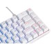 Клавиатура игровая 2E Gaming KG380 RGB Gateron Blue Switch BT/USB White (2E-KG380UWT-BL)