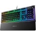 Водонепроницаемая игровая клавиатура SteelSeries Apex 3 US с переключателем Whisper-Quiet