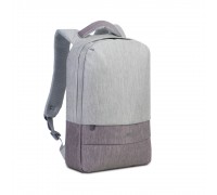 Рюкзак Rivacase 7562 grey/mocha anti-theft Laptop backpack 15.6"