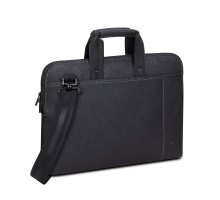 Сумка для ноутбука RivaCase 8930 (PU) black slim Laptop bag 15.6"