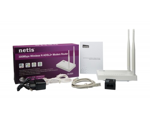 ADSL2+ маршрутизатор Netis DL4323