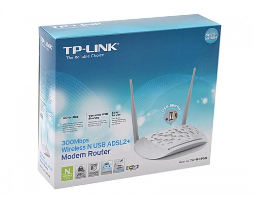 Роутер TP-LINK TD-W8968 ADSL2+