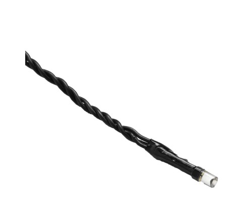 Светодиодная Smart LED гирлянда Twinkly Strings AWW 250, BT+WiFi, Gen II, IP44, кабель черный