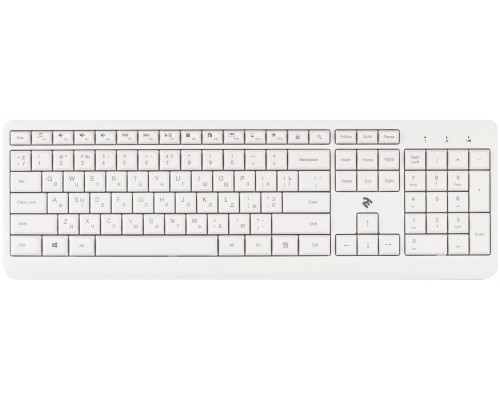 Клавиатура беспроводная 2E KS220 WL White