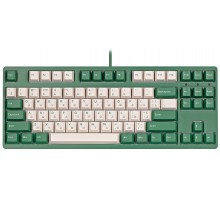 Механическая клавиатура AKKO 3087 Matcha Red Bean DS Gateron Pink, RU, Green (A3087_MA_GP)