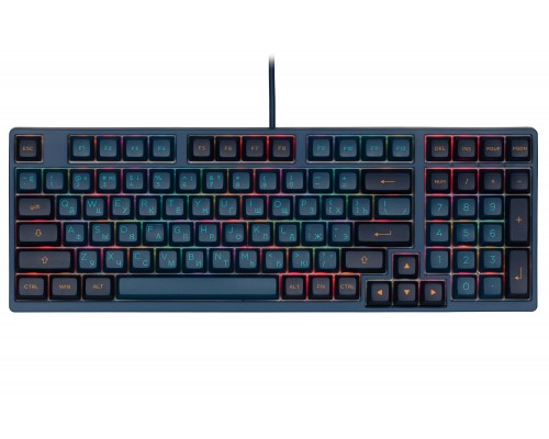 Механическая клавиатура AKKO 3098S Macaw CS Radiant Red, RU, Black/Blue (A3098N_MA_ARR)