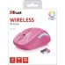 Мышь беспроводная Trust YVI Pink