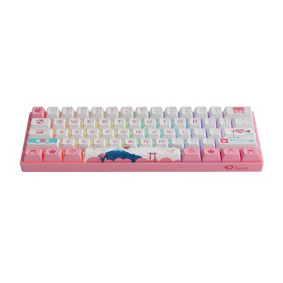 Клавиатура игровая Akko 3061S World Tour Tokyo R2 RGB Hotswappable CS Jelly Purple RGB