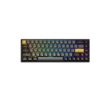 Клавиатура игровая Akko 3068B Plus Black&Gold CS Jelly Purple RGB