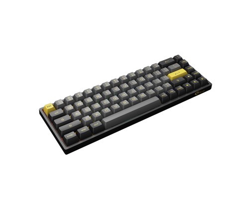 Клавиатура игровая Akko 3068B Plus Black&Gold CS Jelly Purple RGB