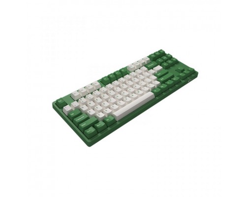 Игровая клавиатура Akko 3087V2 Matcha Red Bean, V2 Orange, проводная, USB-C, зеленая