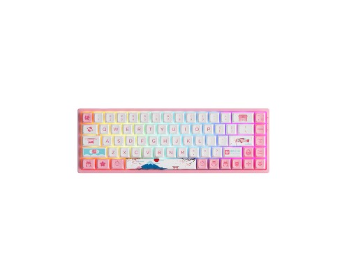 Клавиатура игровая Akko 3068B Plus Tokyo R2 CS Jelly Purple RGB