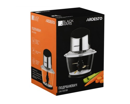 Измельчитель Ardesto CHK-4001BR Серебро-черный