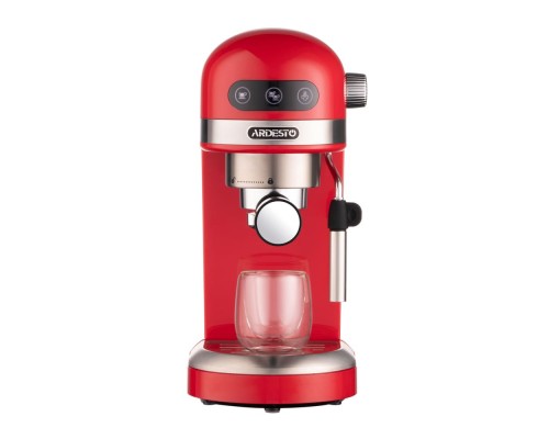 Кофеварка Ardesto рожковая YCM-E1501, 1.4 л, молотый, ручной, красный