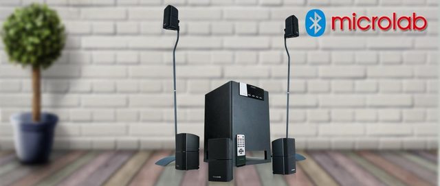 Колонка Microlab X15BT, синий — Фото 2