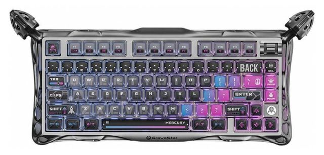 Механическая клавиатура GravaStar Mercury K1 Pro Cyberpunk Edition