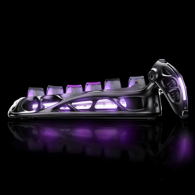 Mexanik klaviatura GravaStar Mercury K1 Pro Cyberpunk Edition — Surat 8