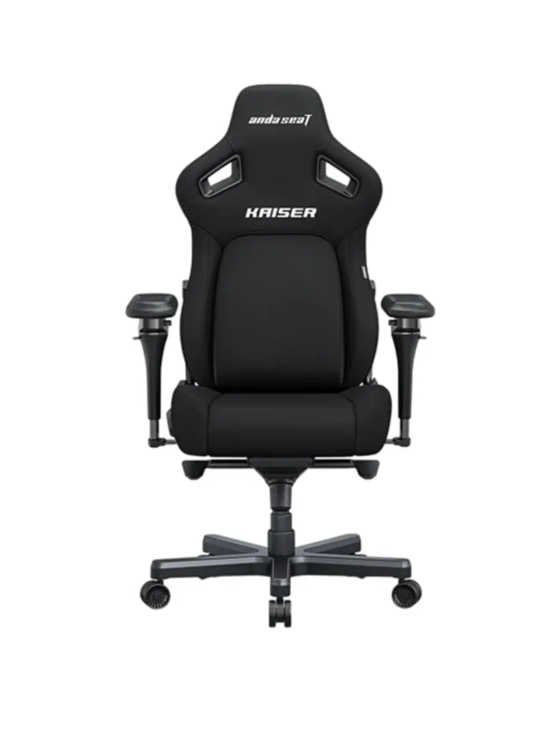 Oʻyin kreslosi AndaSeat Kaiser 4 V2 L, qora, mato