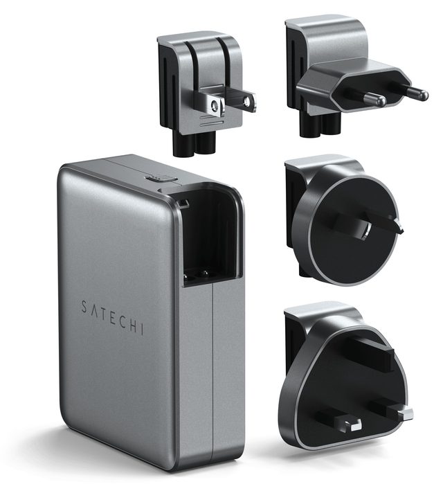 Сетевое зарядное устройство Satechi 145W USB-C 4-Port GaN — Фото 2