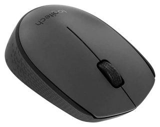 Беспроводная мышь Logitech M170, серый