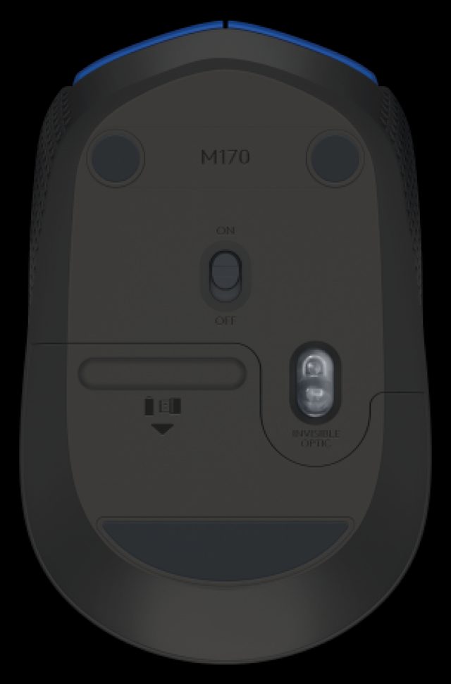 Беспроводная мышь Logitech M171, чёрный — Фото 5