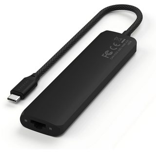 USB-концентратор Satechi 7-in-1 USB-C Slim Multiport Adapter with Ethernet