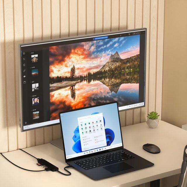 USB-C хаб Satechi 7-in-1 Slim Multiport with Ethernet, чёрный — Фото 4
