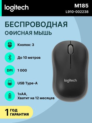 Мышь LOGITECH M185