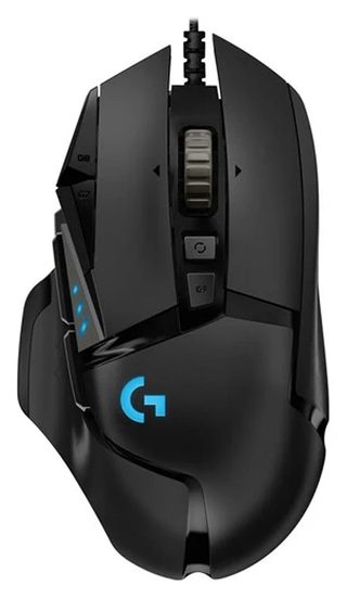 Oʻyin sichqonchasi Logitech G502 Hero, qora