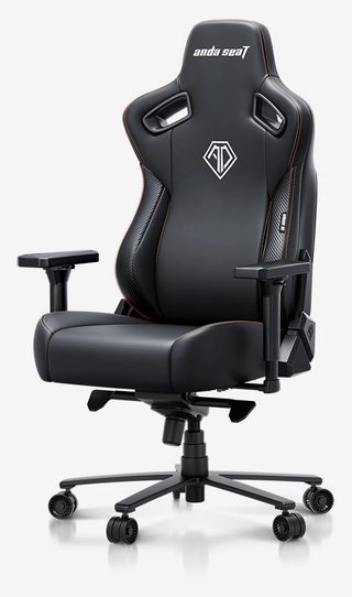 Игровое кресло AndaSeat Kaiser 3E, чёрный, экокожа — фото 2
