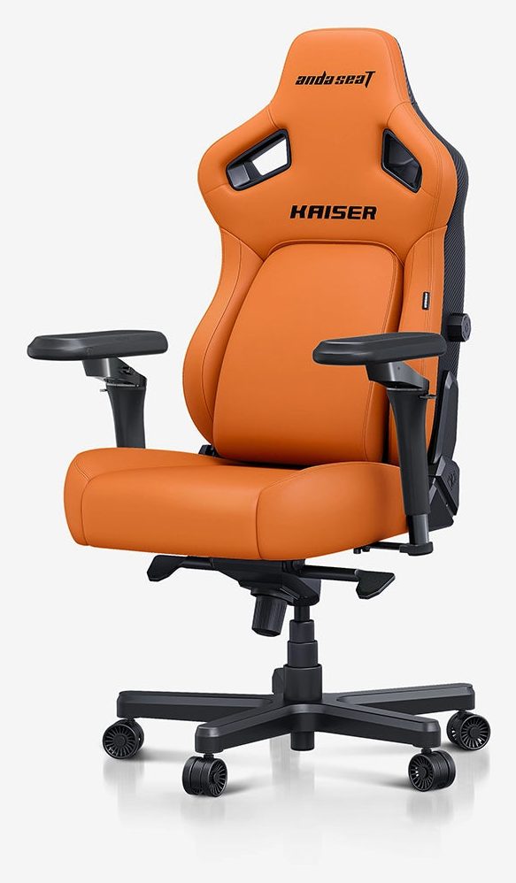 Игровое кресло AndaSeat Kaiser 4 V2 XL, оранжевый — Фото 2