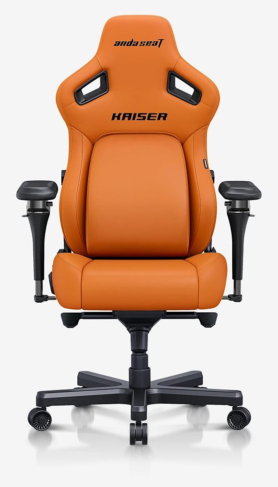 Игровое кресло AndaSeat Kaiser 4 V2 XL, оранжевый — Фото 3