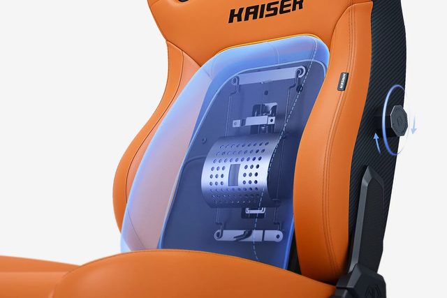Игровое кресло AndaSeat Kaiser 4 V2 XL, оранжевый — Фото 5
