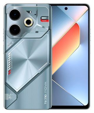 Смартфон Tecno Pova 6 Neo 8/256 ГБ, серебристый