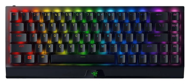 Mexanik klaviatura Razer BlackWidow V3 Mini HyperSpeed Green Switch, qora, EN