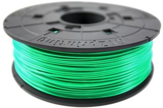 PLA-пластик для 3D-принтера XYZprinting da Vinci, запасной моток, прозрачно-зелёный